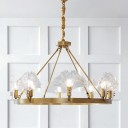 Loft Industry Modern - Lotus Rib Chandelier